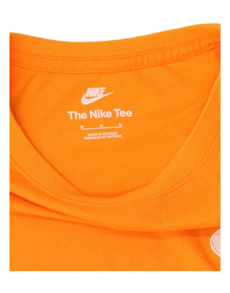 NIKE Mens T-Shirt Top Medium Orange Cotton Vintage Nike and Second-Hand Nike from Messina Hembry 