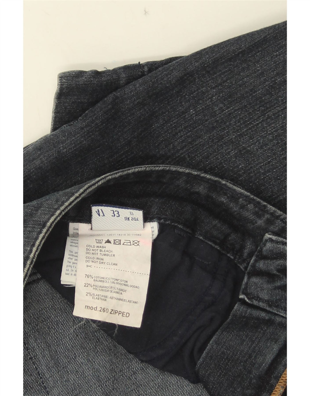 Trussardi Womens Slim Jeans W31 L32 Blue Cotton