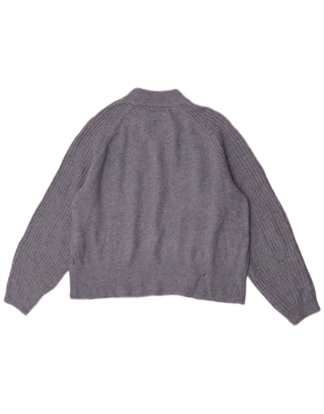 Marks & Spencer Womens Crew Neck Jumper Sweater UK 14 Medium Navy Blue