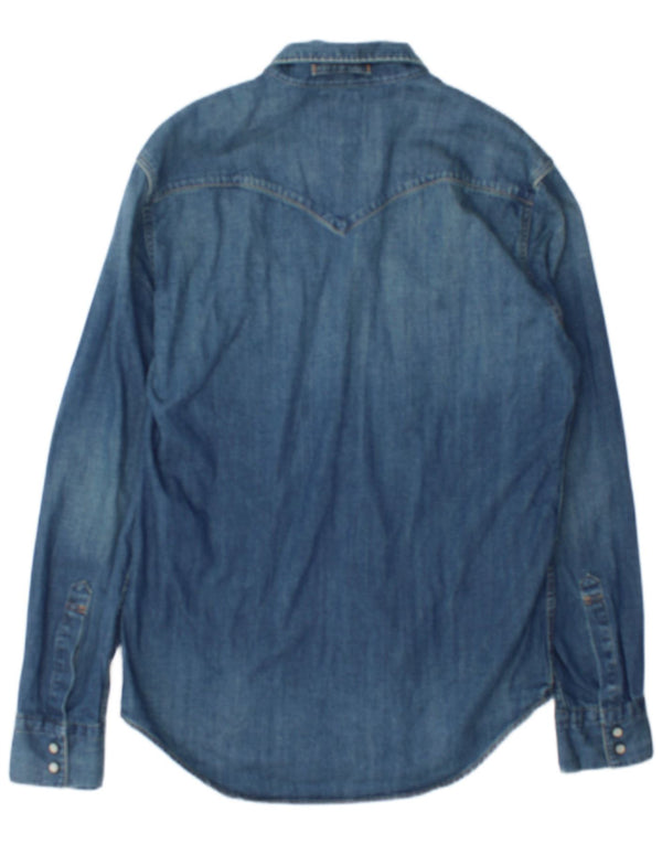 Levi's Mens Denim Shirt Medium Blue
