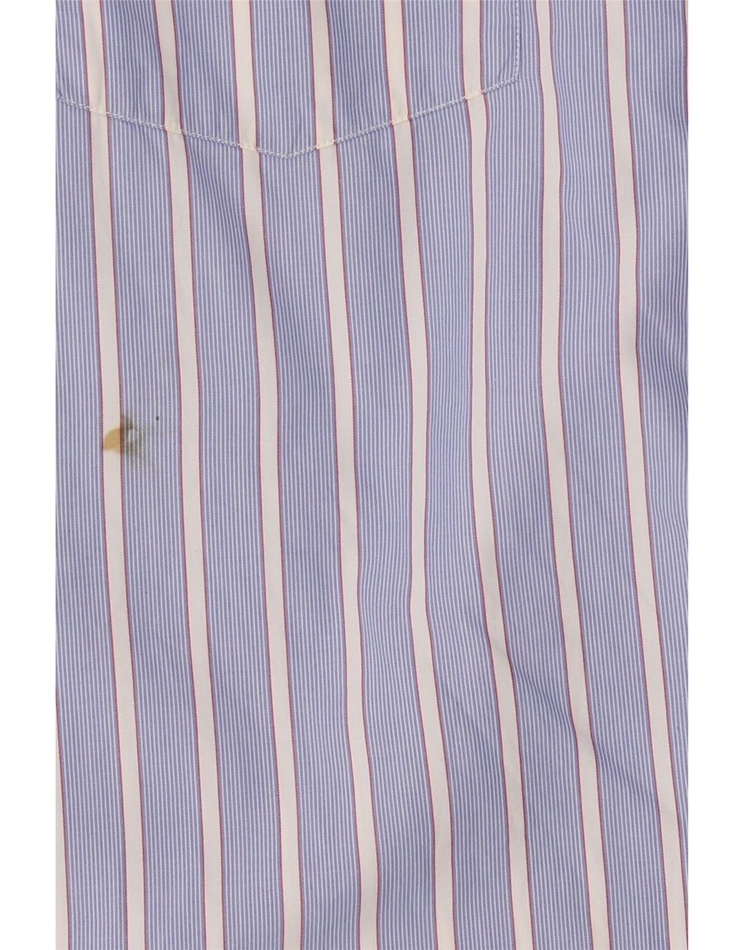 Massimo Dutti Mens Shirt EU 42 Large Blue Striped