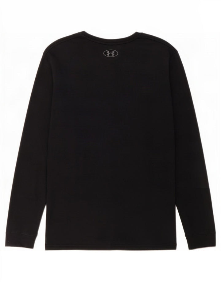 Under Armour Mens Top Long Sleeve Medium Black