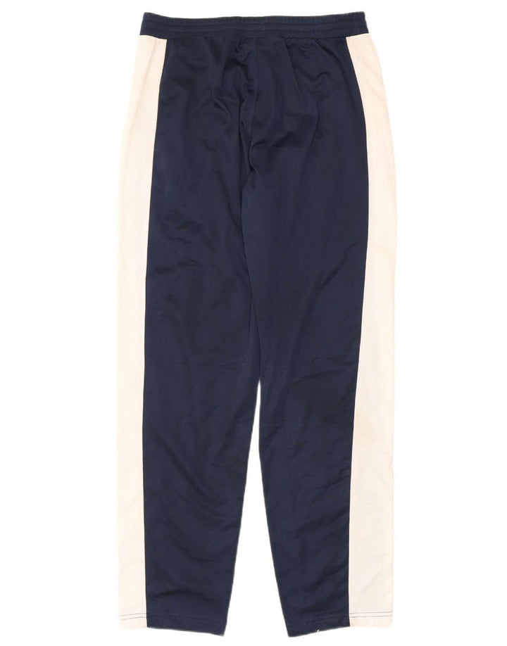 Diadora Mens Tracksuit Trousers Medium  Navy Blue Colourblock Polyester