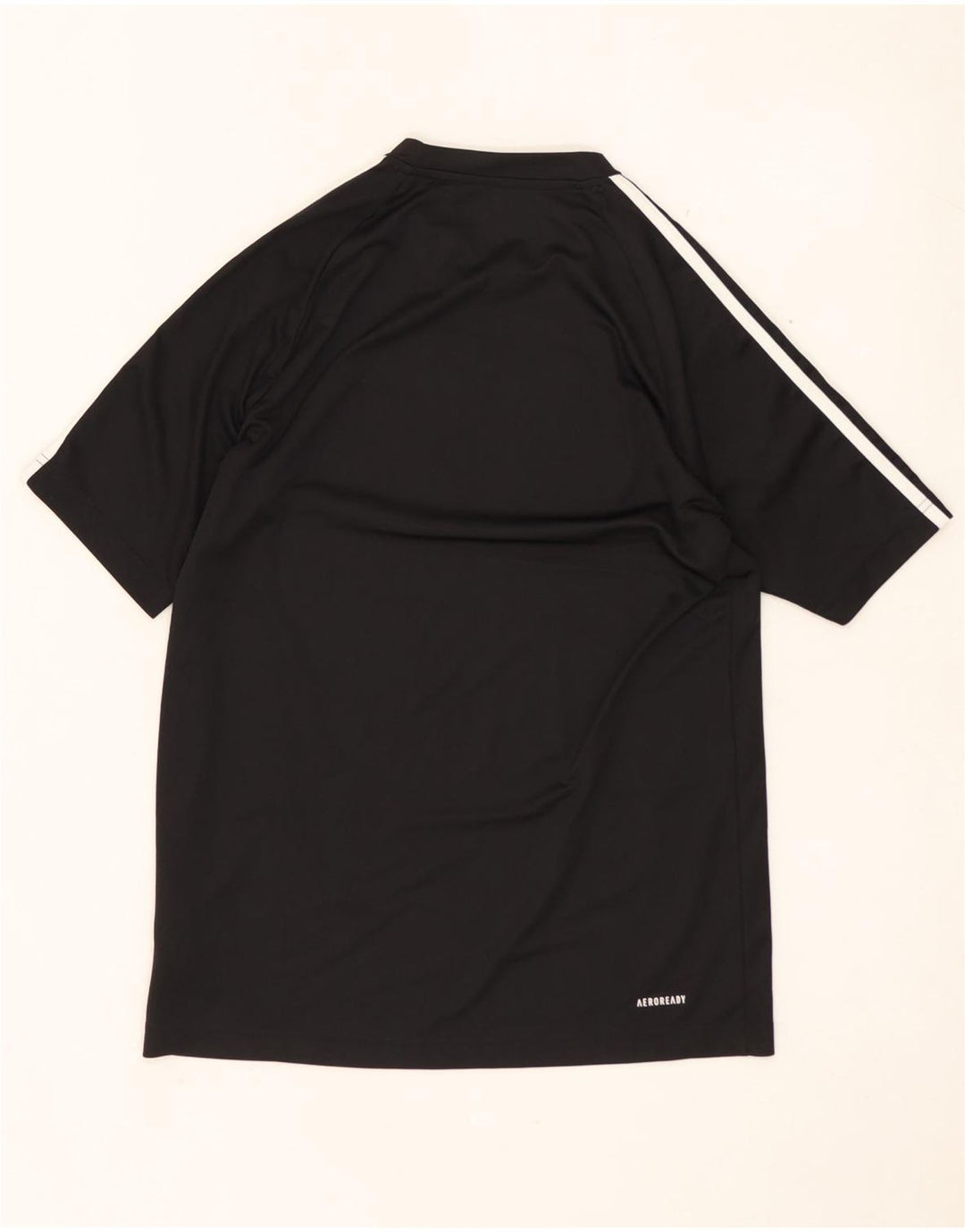 ADIDAS Mens Aeroready T-Shirt Top Small Black Polyester