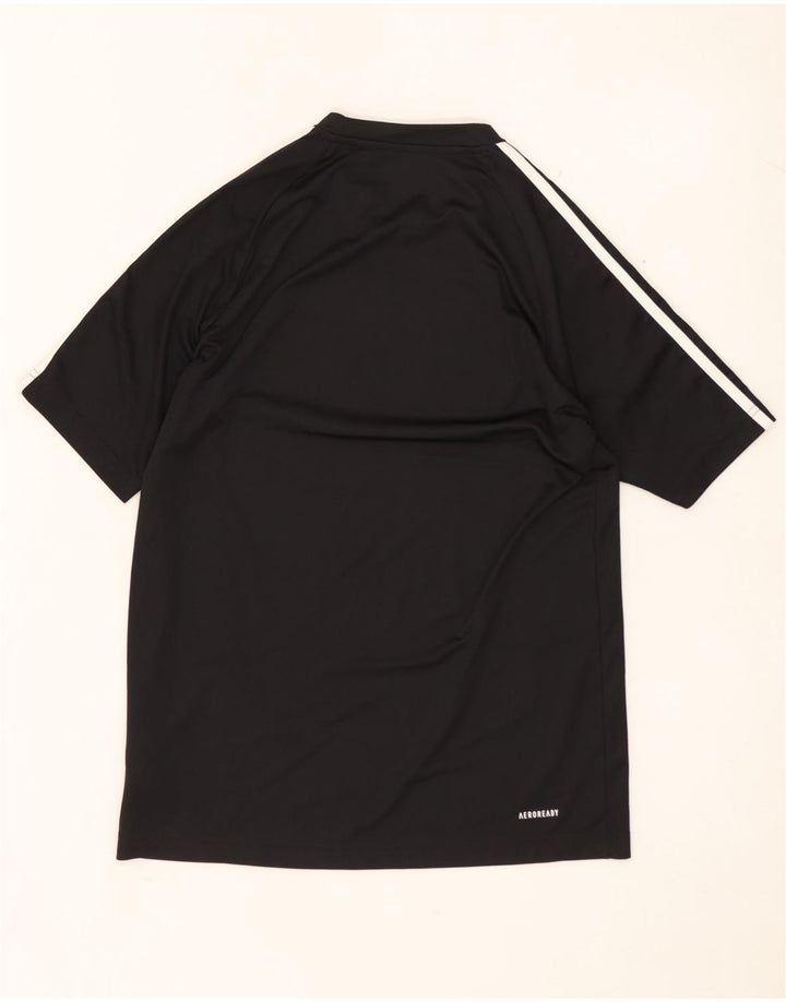 ADIDAS Mens Aeroready T-Shirt Top Small Black Polyester