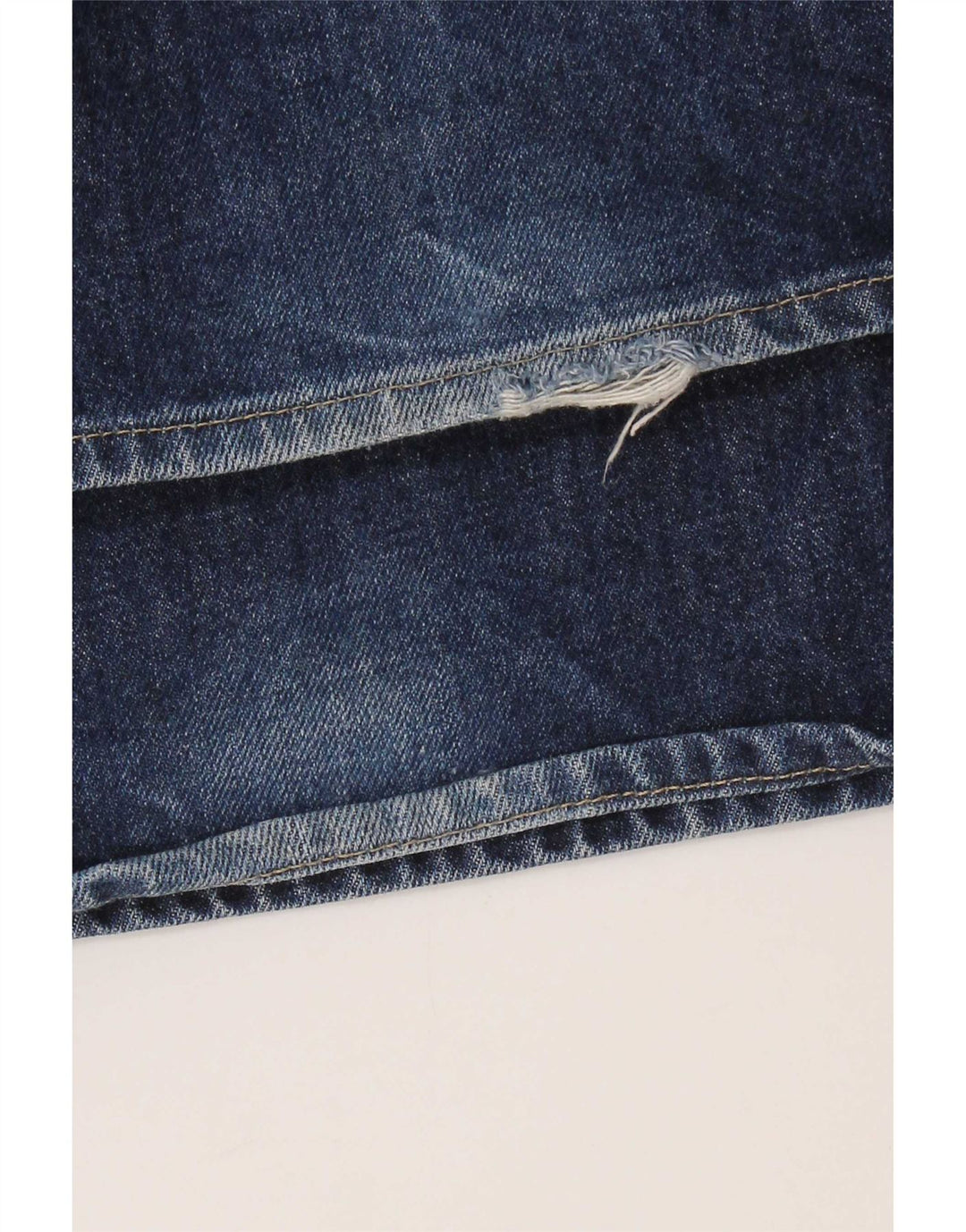 Diesel Mens Straight Jeans W38 L30 Navy Blue Cotton
