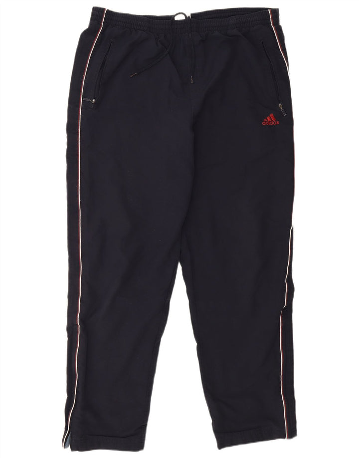 Adidas Mens Tracksuit Trousers XL Navy Blue Polyester