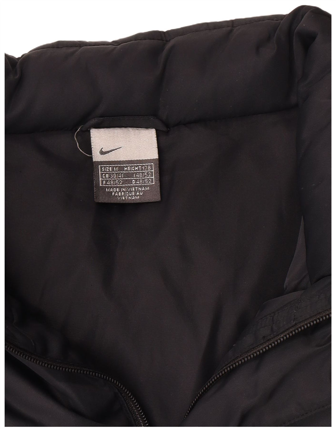 Nike Mens Padded Jacket UK 39/41 Medium Black