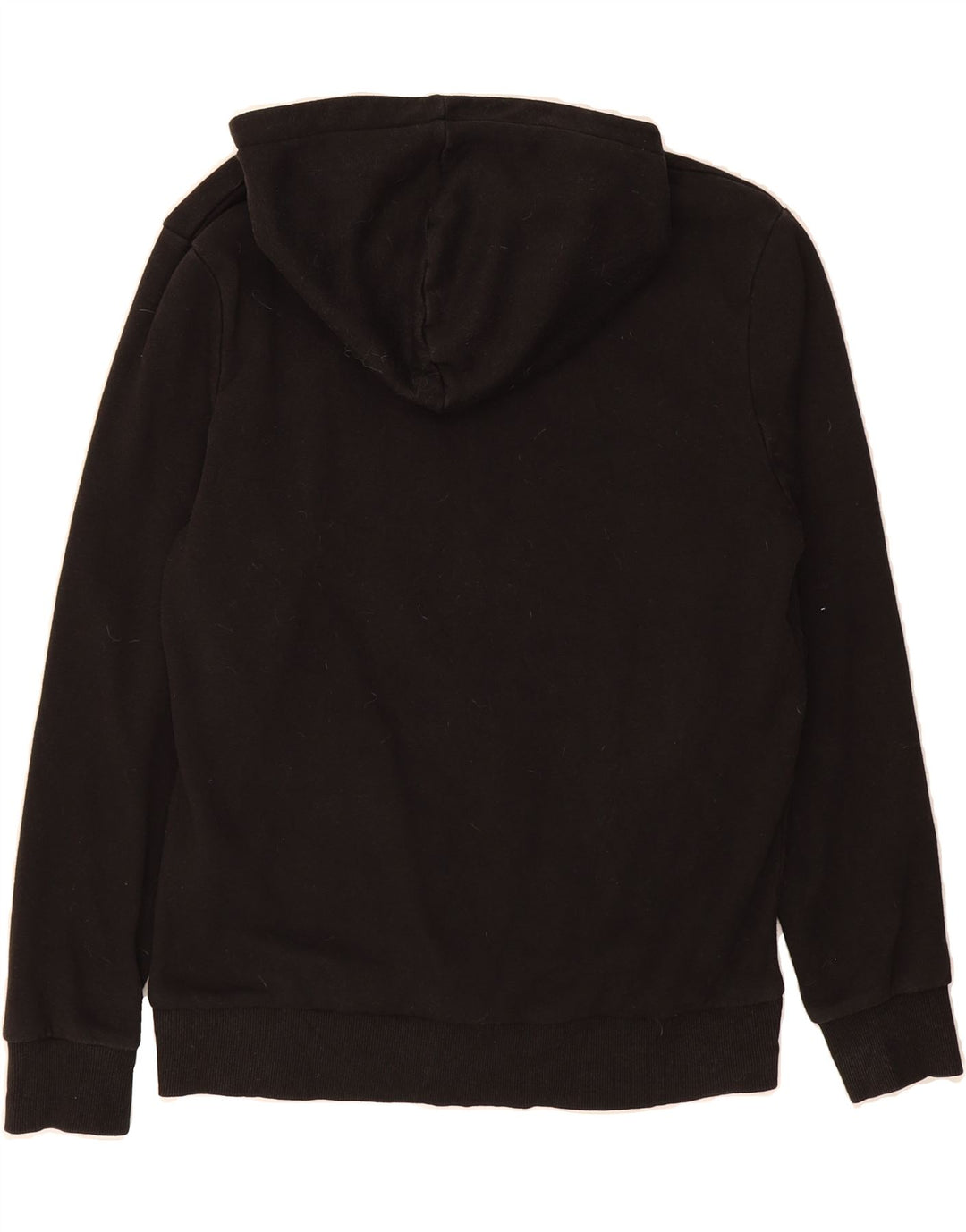 JACK & JONES Mens Hoodie Jumper Large Black Cotton Vintage Jack & Jones and Second-Hand Jack & Jones from Messina Hembry 