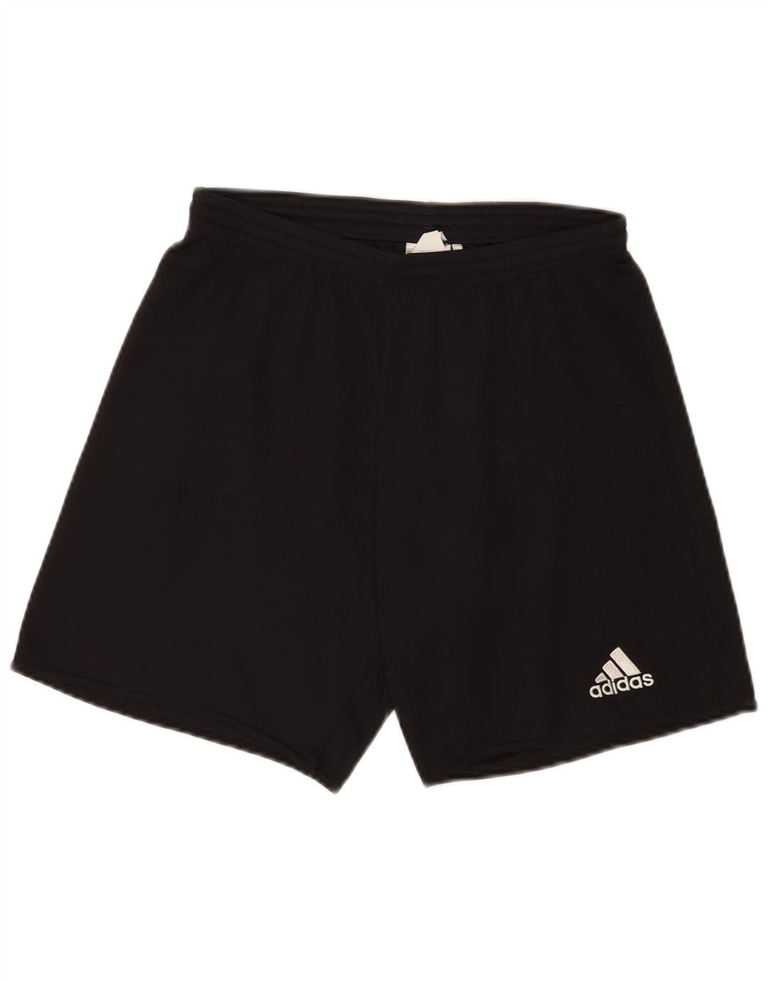 Adidas Mens Regular Sport Shorts Small Black Polyester
