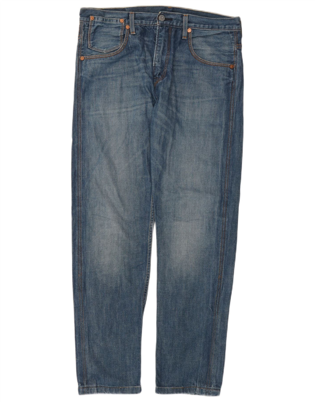 Levi's Mens 508 Slim Jeans W33 L31 Blue Cotton