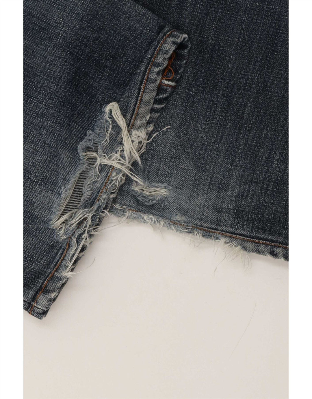 Hugo Boss Mens Straight Jeans W33 L32 Blue Cotton