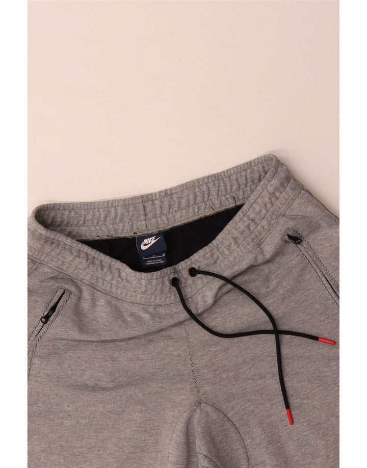 NIKE Mens Sport Shorts Medium  Grey Cotton