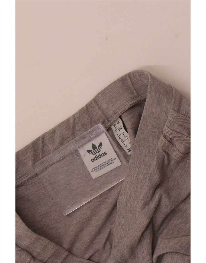 Adidas Womens Leggings UK 8 Small Grey