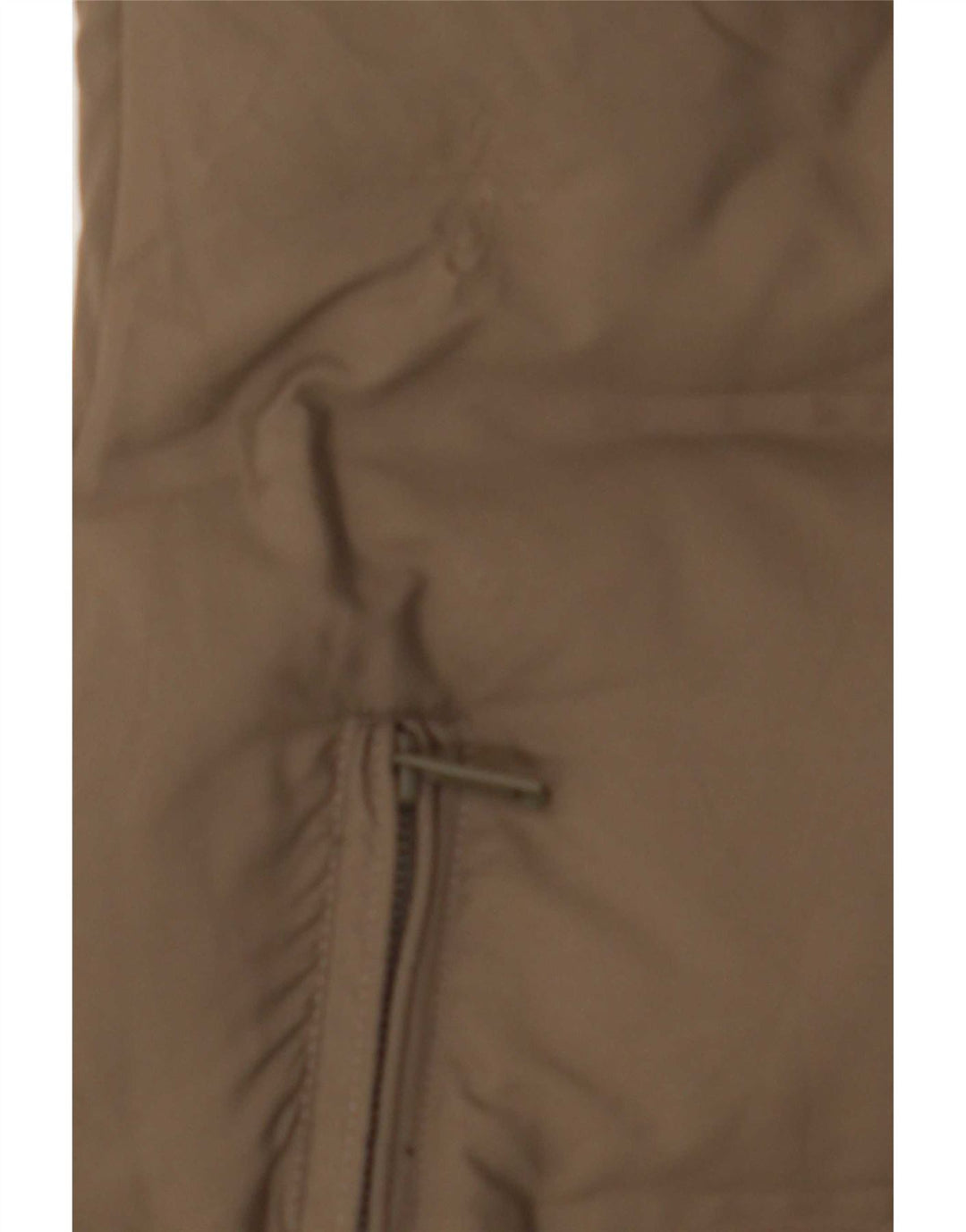 Zara Womens Padded Gilet UK 14 Medium Khaki Polyester