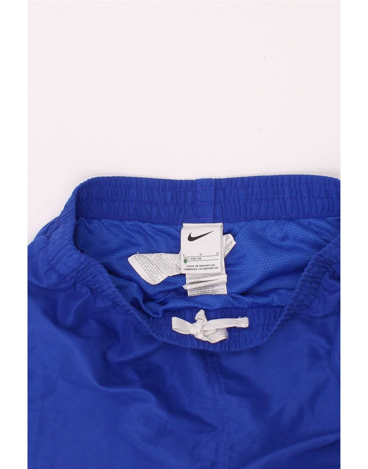 Nike Boys Sport Shorts 12-13 Years Large Blue Polyester