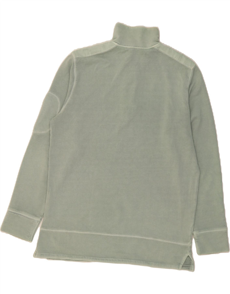 MARLBORO CLASSICS Mens Zip Neck Sweatshirt Jumper XL Green Cotton Vintage Marlboro Classics and Second-Hand Marlboro Classics from Messina Hembry 