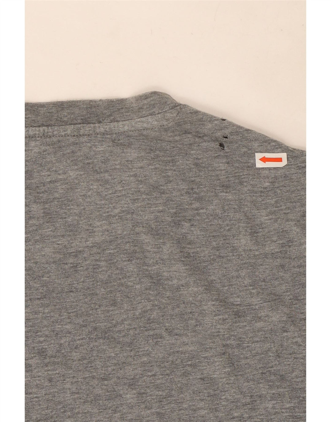 Puma Mens Graphic T-Shirt Top 2XL Grey Flecked