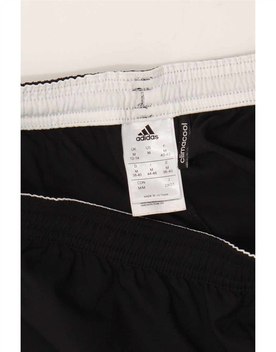 Adidas Womens Climacool Sport Shorts UK 12/14 Medium Black Polyester