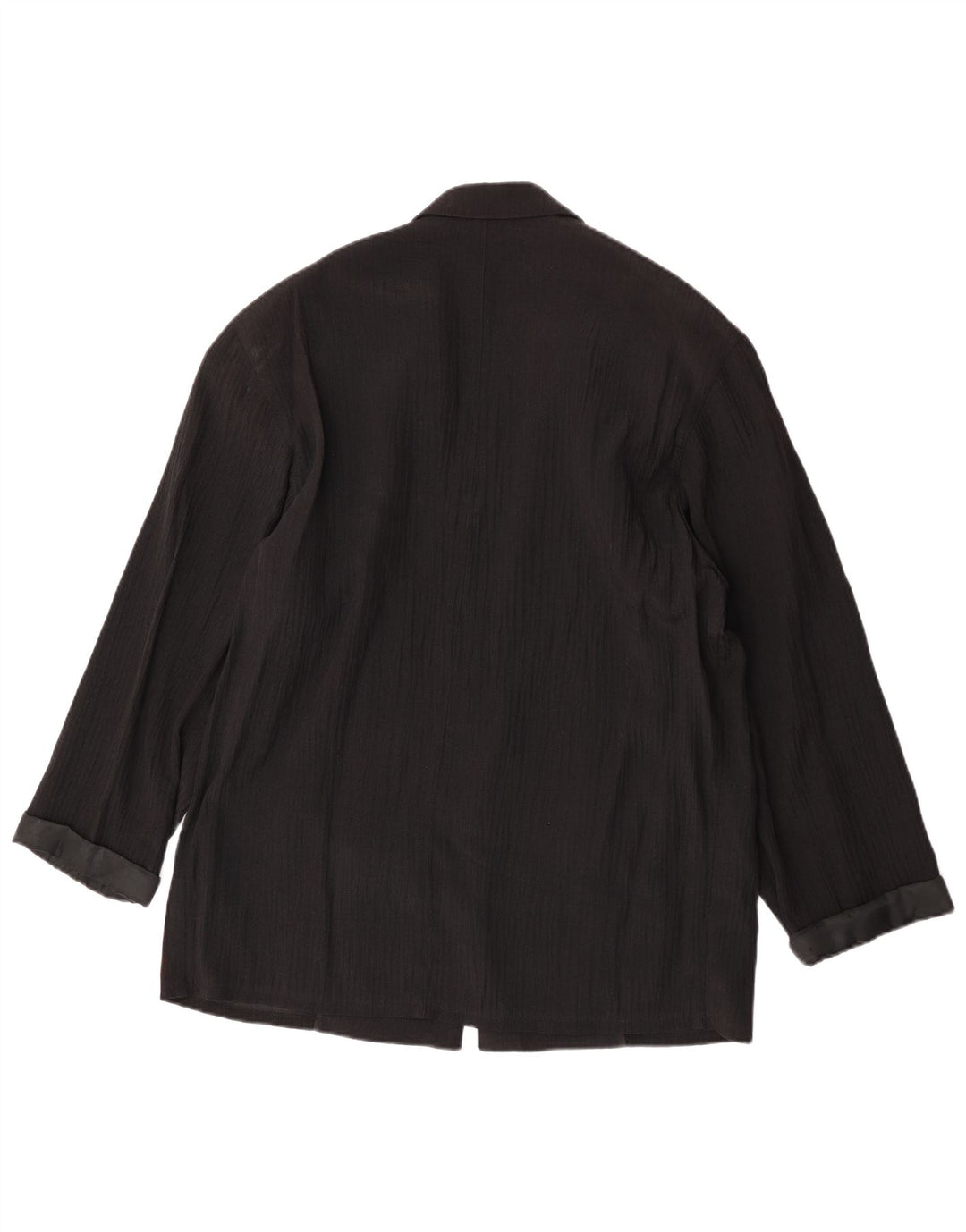 Vintage Mens 1 Button Blazer Jacket UK 40 Large Black