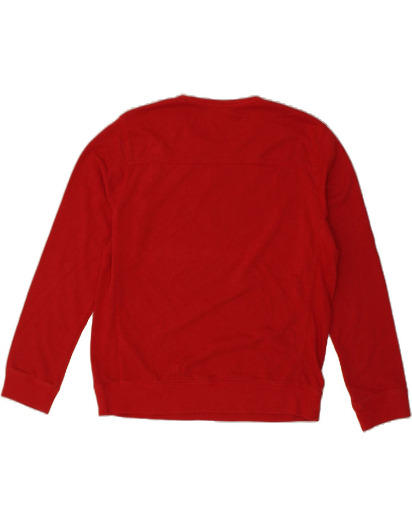 TIMBERLAND Mens Tall Sweatshirt Jumper XL Red Cotton Vintage Timberland and Second-Hand Timberland from Messina Hembry 