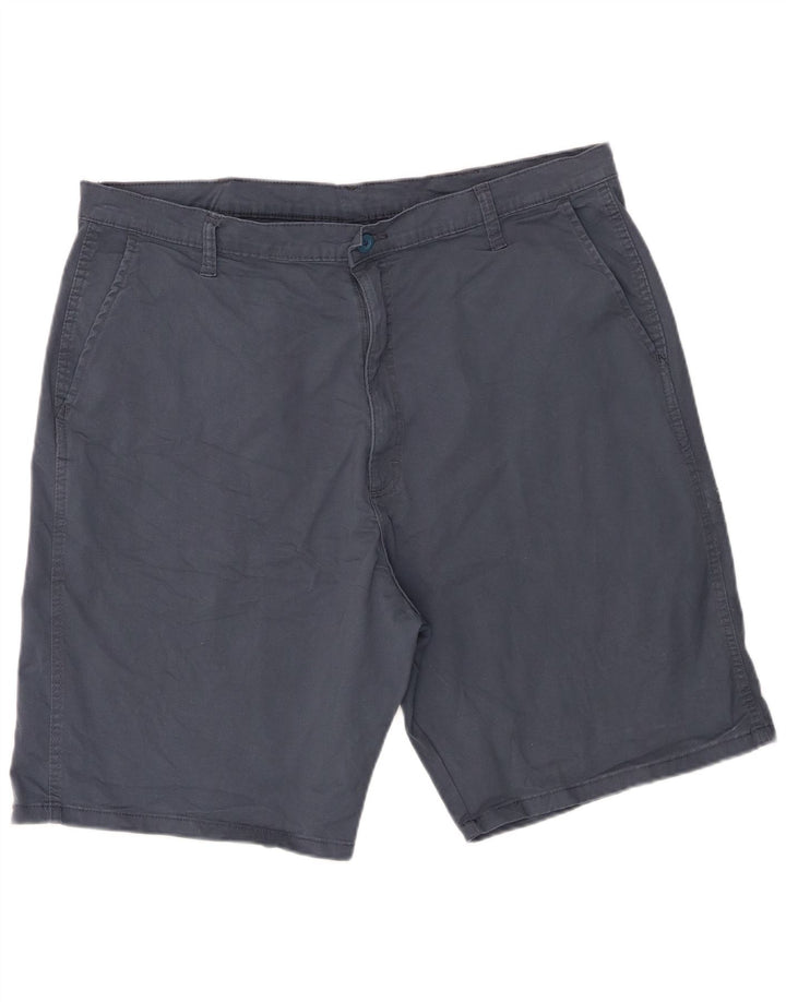 Wrangler Mens Cargo Shorts W40 XL Navy Blue Cotton
