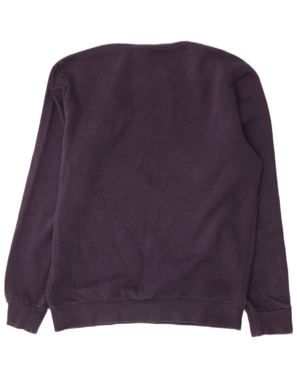 Adidas Mens Sweatshirt Jumper Medium Navy Blue Polyester