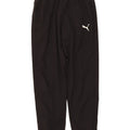 Puma Mens Tracksuit Trousers Joggers Medium  Black Polyester
