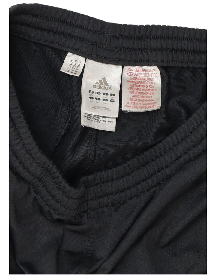 Adidas Boys Tracksuit Trousers 13-14 Years  Grey Polyester