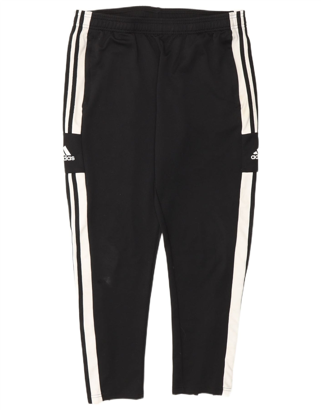 ADIDAS Womens Graphic Tracksuit Trousers UK 18 XL  Black Polyester