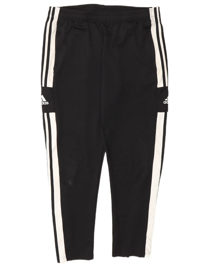 ADIDAS Womens Graphic Tracksuit Trousers UK 18 XL  Black Polyester