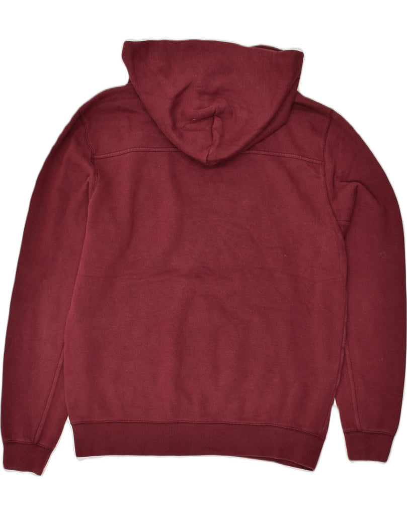 JACK WILLS Mens Graphic Hoodie Jumper Medium Maroon Cotton | Vintage Jack Wills | Thrift | Second-Hand Jack Wills | Used Clothing | Messina Hembry 