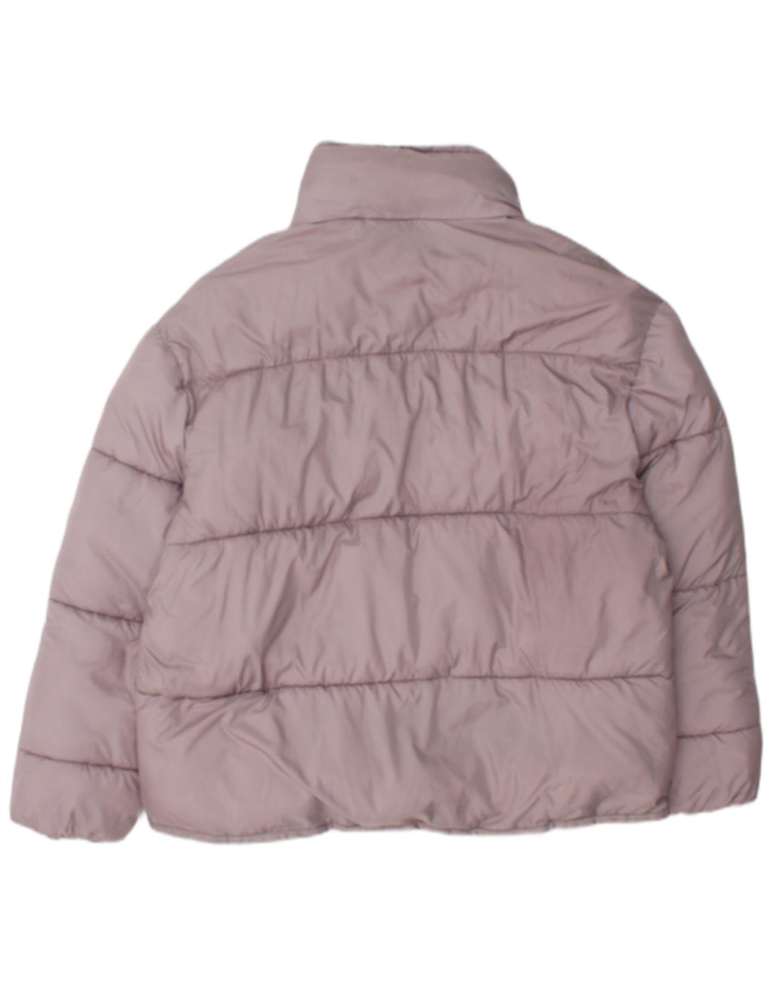Zara Womens Padded Jacket UK 14 Medium Pink Polyester