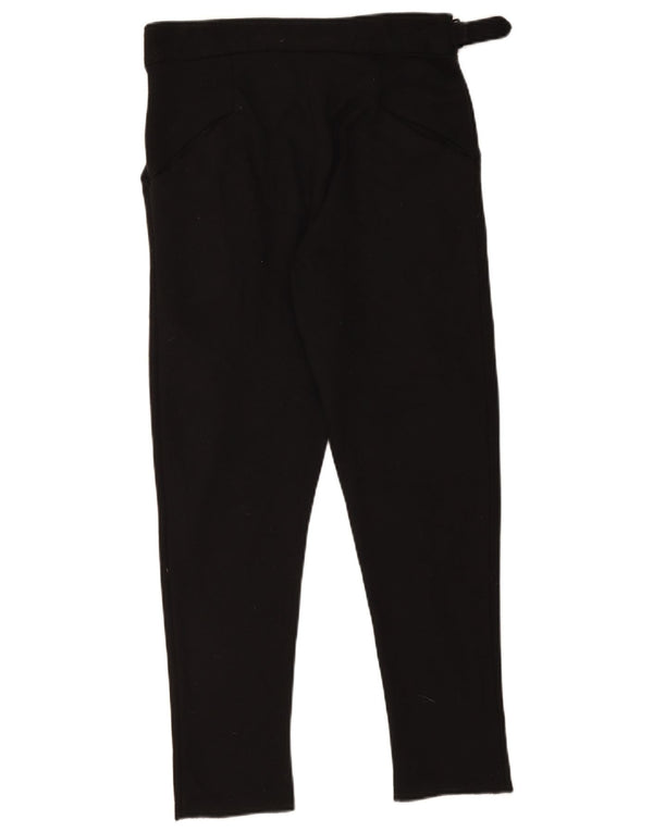 Zara Mens Tapered Suit Trousers Medium W31 L27 Black Polyester