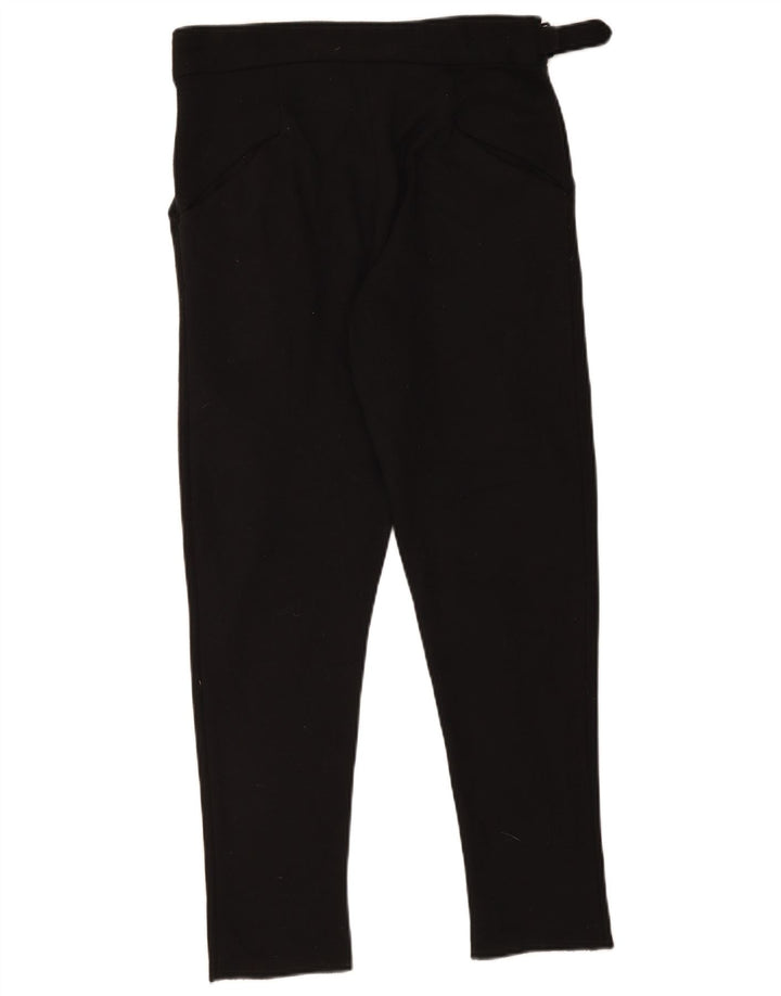 Zara Mens Tapered Suit Trousers Medium W31 L27 Black Polyester
