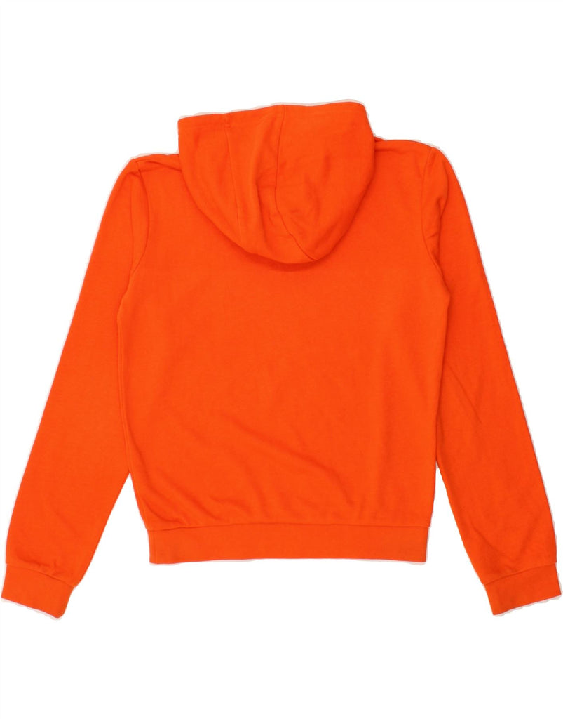 KAPPA Boys Graphic Hoodie Jumper 13-14 Years Orange Cotton Vintage Kappa and Second-Hand Kappa from Messina Hembry 