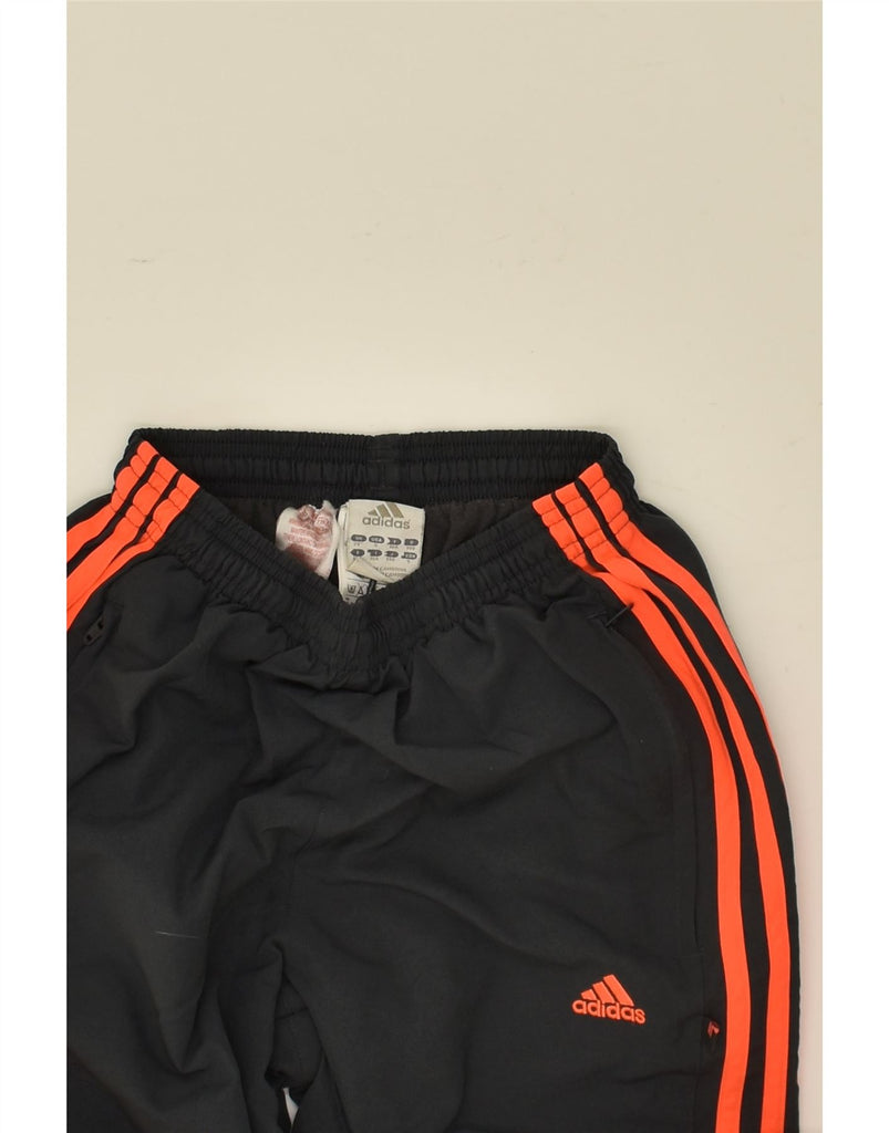 ADIDAS Boys Tracksuit Trousers Joggers 9-10 Years Grey Polyester | Vintage Adidas | Thrift | Second-Hand Adidas | Used Clothing | Messina Hembry 