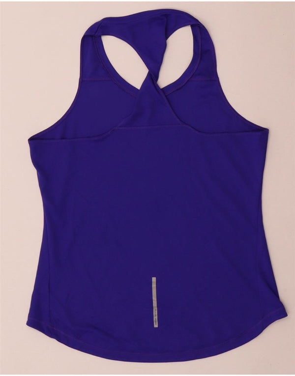 ADIDAS Womens Climalite Vest Top UK 16/18 Large Purple Polyester