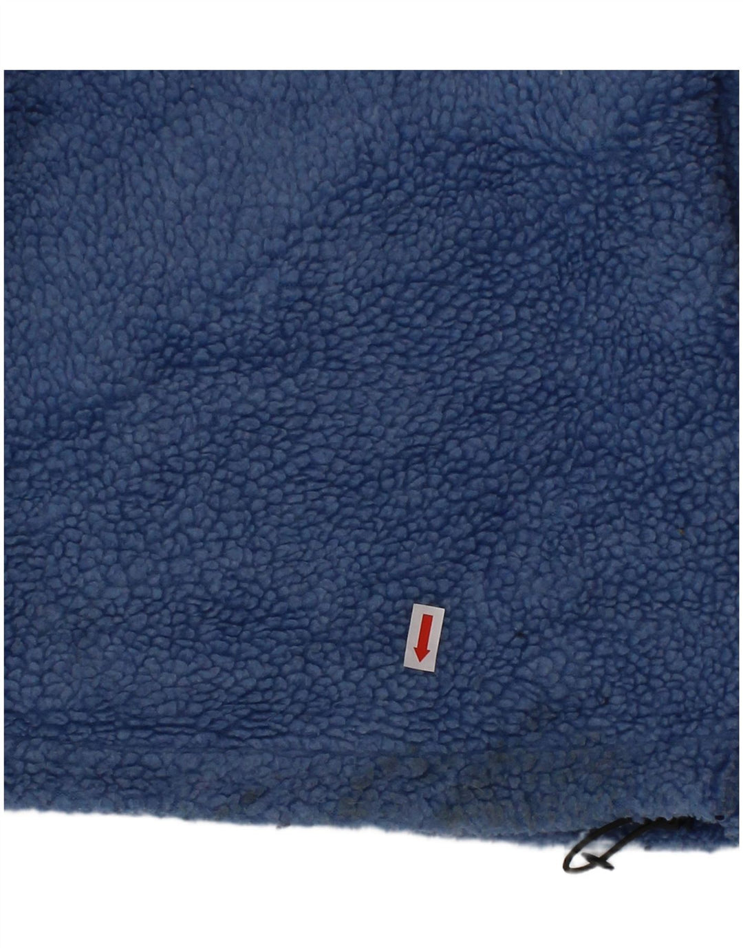 NAPAPIJRI Boys Graphic Zip Neck Fleece Jumper 3-4 Years Blue Polyester