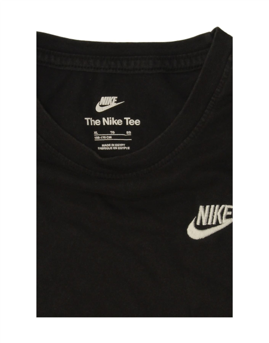 Nike Boys T-Shirt Top 13-14 Years XL Black