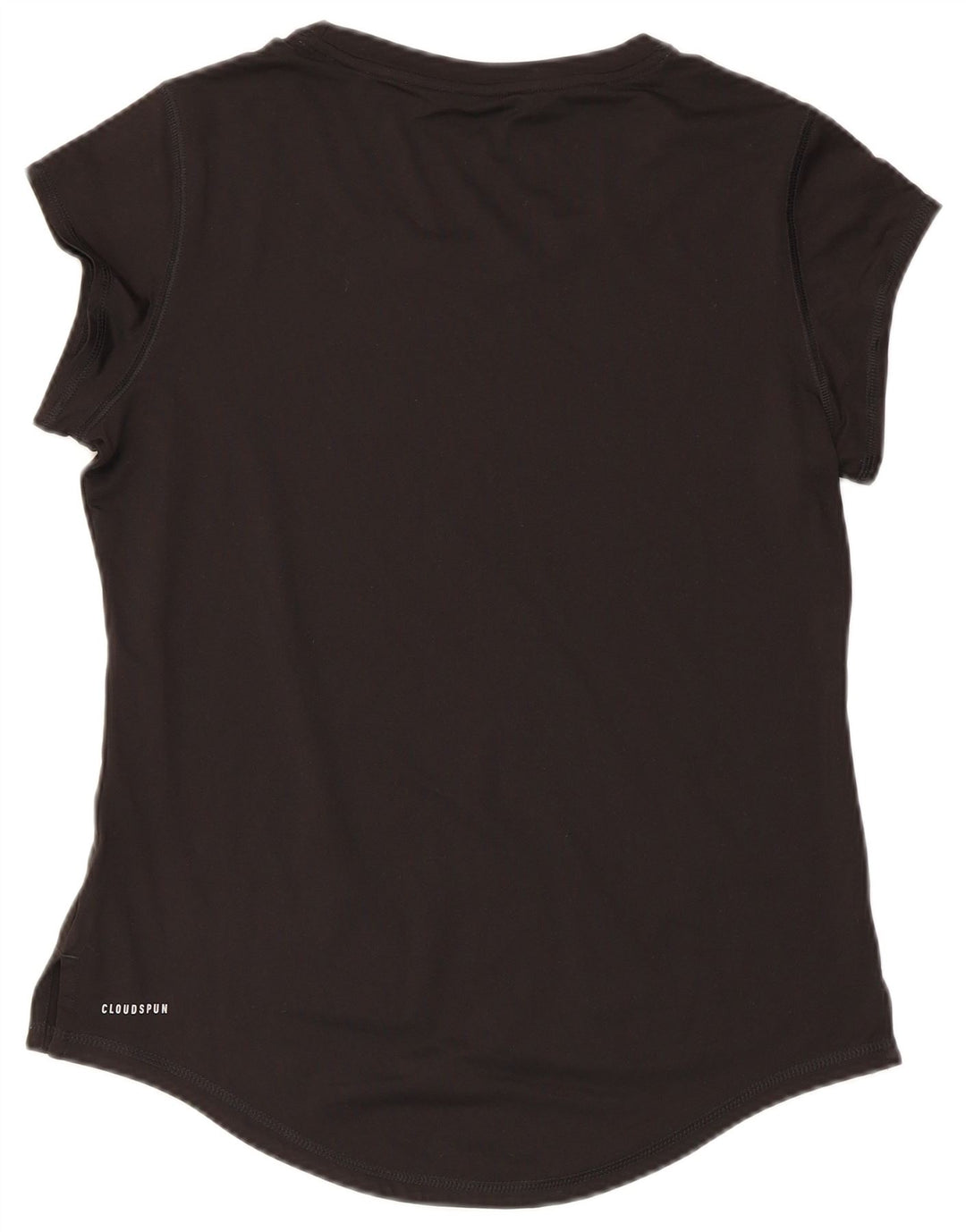Puma Womens Cloudspun T-Shirt Top UK 12 Medium Black Polyester
