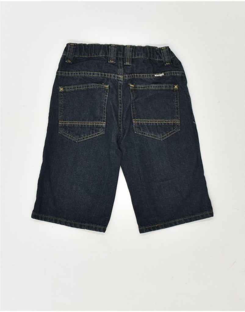 WRANGLER Boys Denim Bermuda Shorts 9-10 Years W22   Blue Cotton | Vintage Wrangler | Thrift | Second-Hand Wrangler | Used Clothing | Messina Hembry 