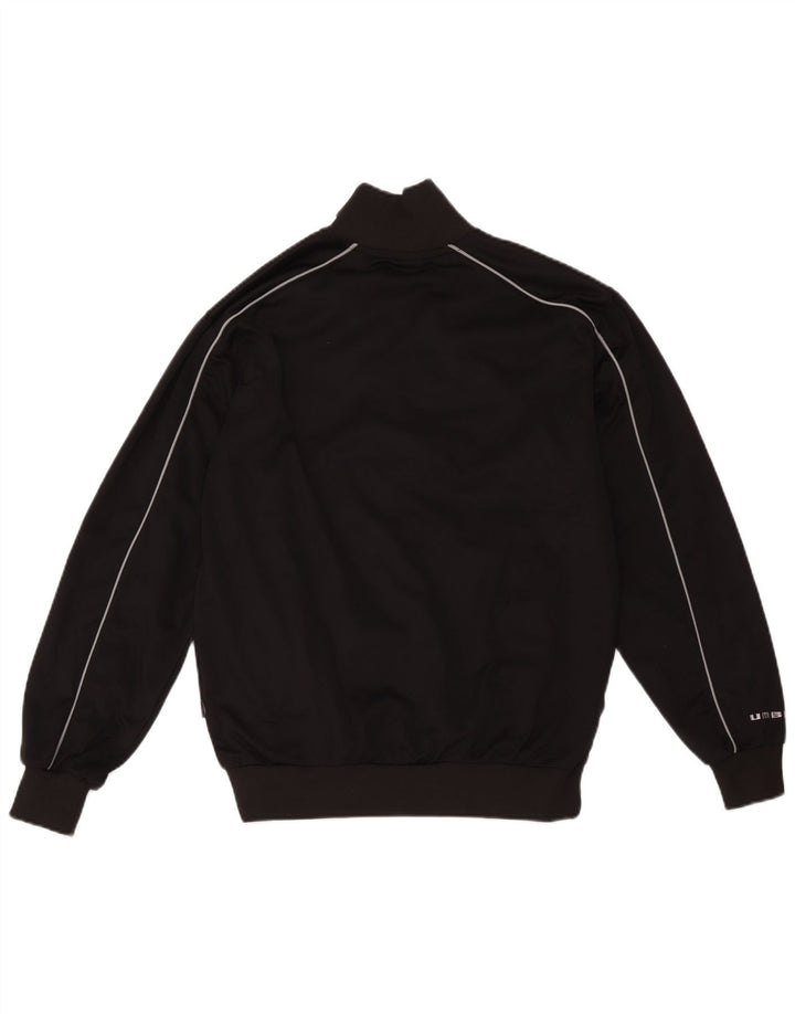 Umbro Mens Tracksuit Top Jacket Medium Black Polyester