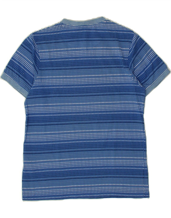 NIKE Boys T-Shirt Top 8-9 Years Small  Blue Striped Cotton Vintage Nike and Second-Hand Nike from Messina Hembry 