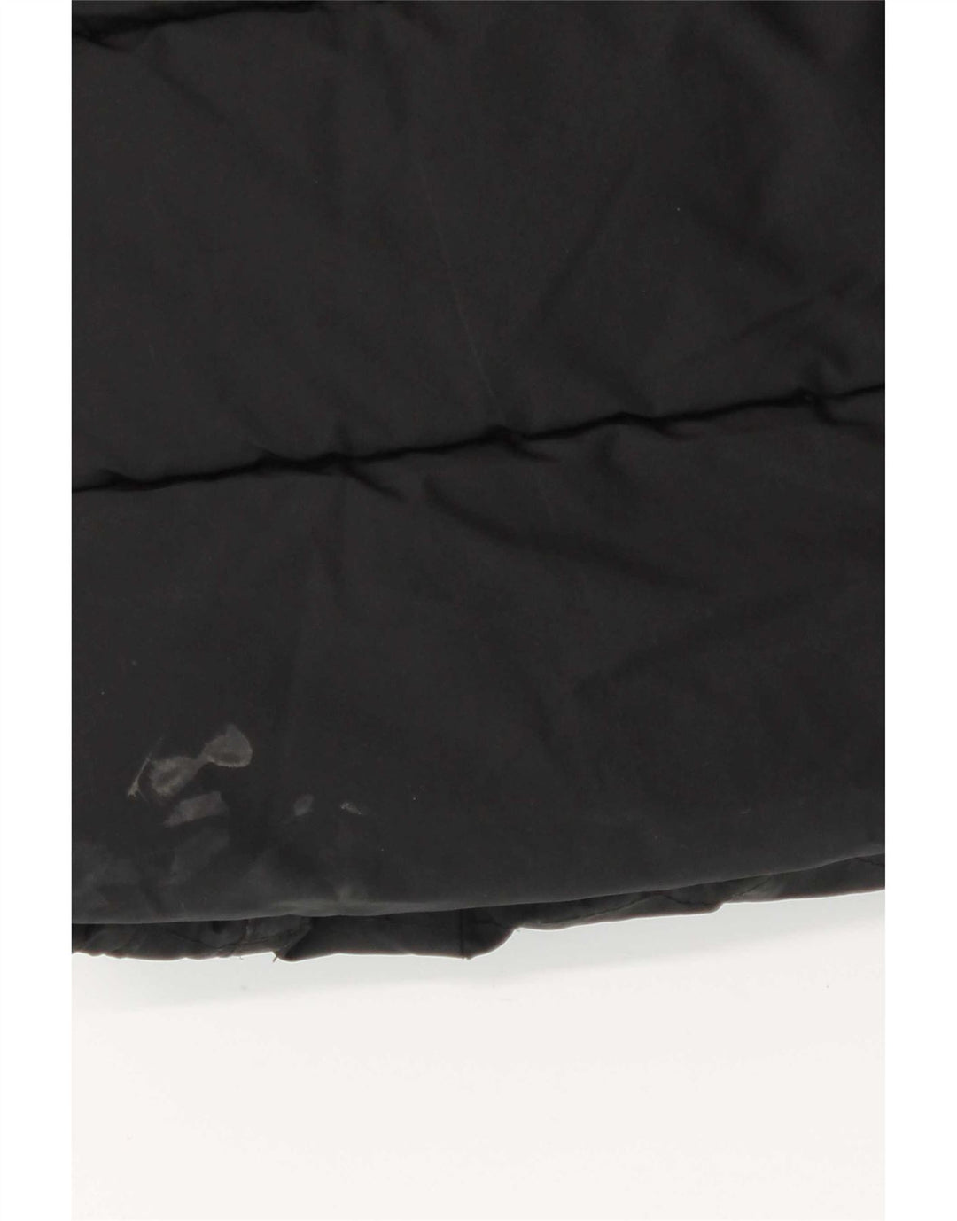 Superdry Womens Graphic Hooded Padded Jacket UK 8 Small Black Polyester