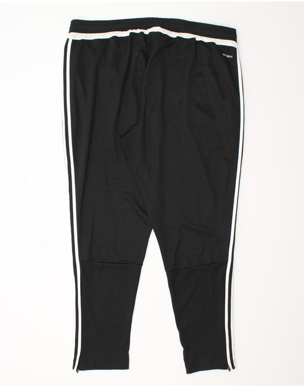 Adidas Mens Climacool Tracksuit Trousers 2XL  Black Polyester