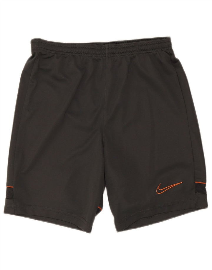 Nike Boys Dri Fit Sport Shorts 12-13 Years Large Black Polyester