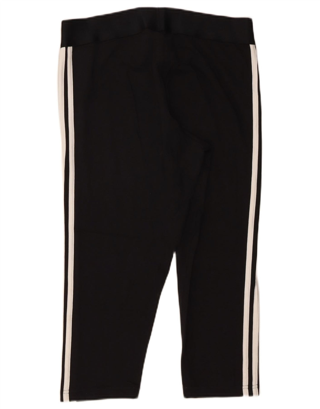 Adidas Womens Capri Leggings UK 16 Large Black Cotton