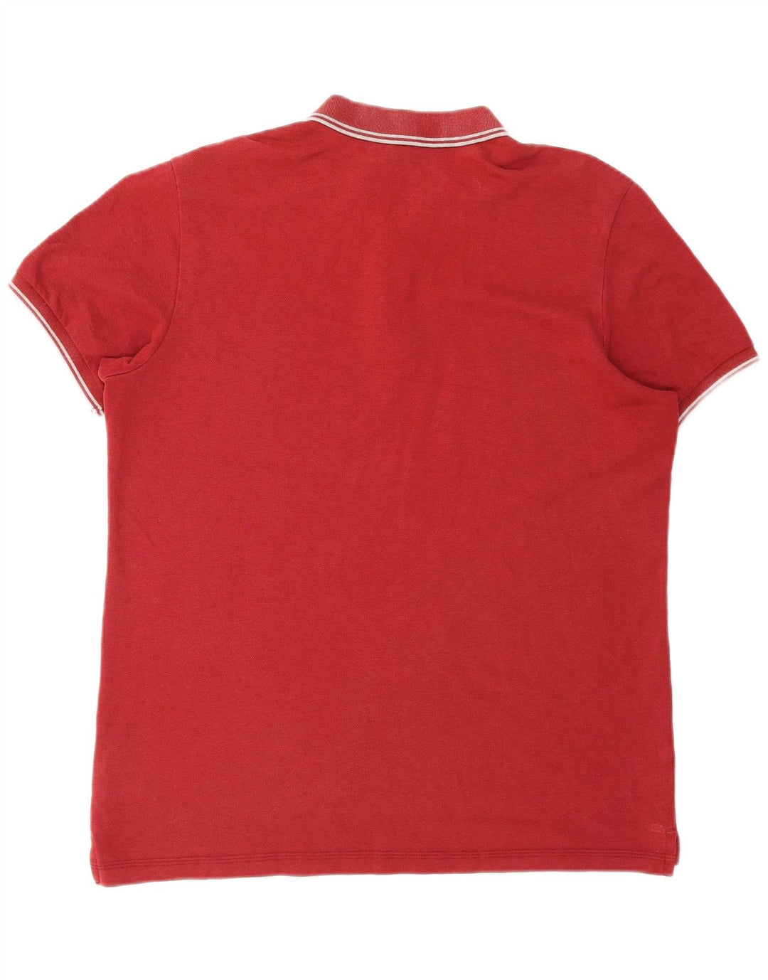 Adidas Mens Polo Shirt XL Red