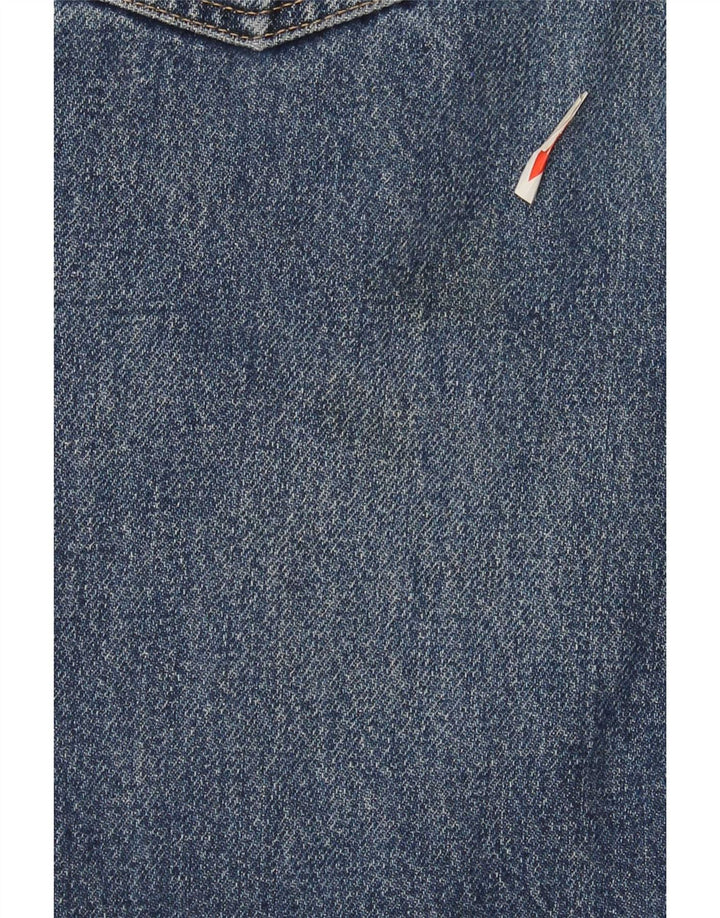 Wrangler Mens Straight Jeans W32 L30 Blue Cotton